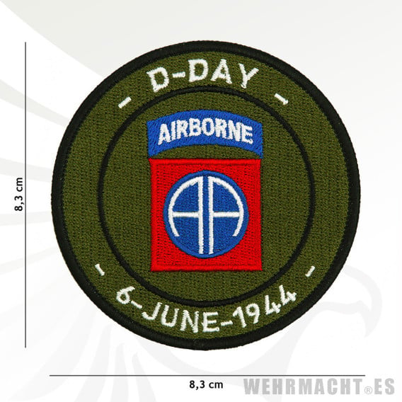 Parche Día-D 82 Airborne