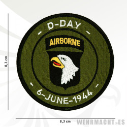 Parche Día-D 101st Airborne