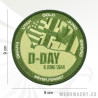 Parche conmemorativo Dia-D, Verde