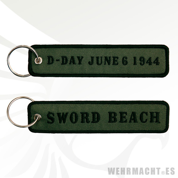 Llavero Textil Sword Beach