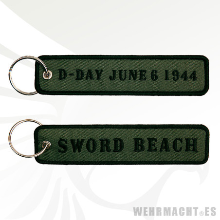 Keychain Sword Beach D-Day