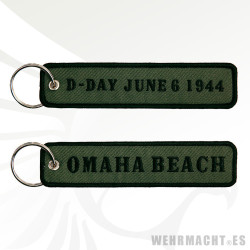Llavero Textil Omaha Beach
