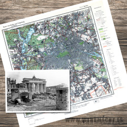 Mapa Alemán - Berlín 1943 (Alemania)