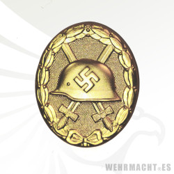 German Wound Badge 1939 Gold Verwundetenabzeichen
