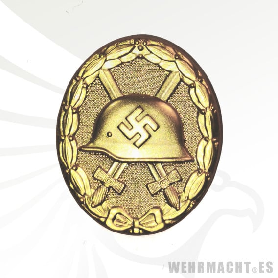 German Wound Badge 1939 Gold Verwundetenabzeichen