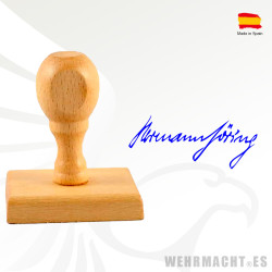 Sello de madera - Firma Hermann Goering