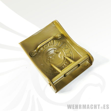 Heer Belt Buckle - Sand Steel