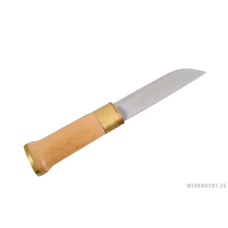 Cuchillo Finlandés Puukko con Funda de Cuero