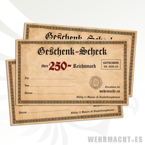 Cheque Regalo 250€