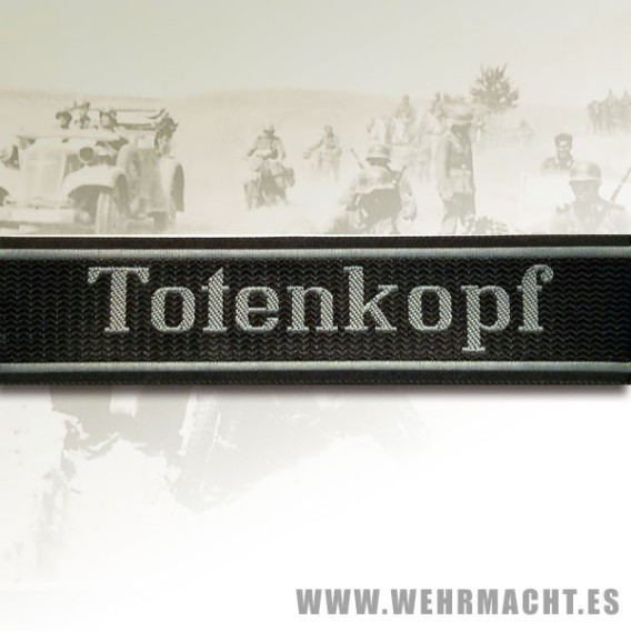 SS 'Totenkopf' cuff title - BeVo