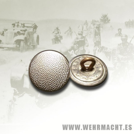 Botones de 17mm plateados
