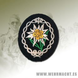 Parche de brazo tropas de montaña Wehrmacht