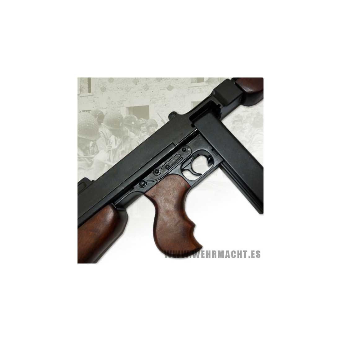 Thompson M1928 A1 - Pistolet-mitrailleur - Réplique - Denix