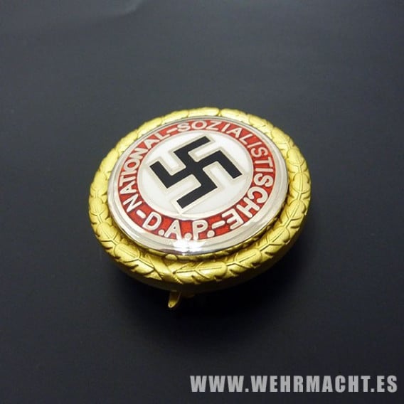 The Golden Party Badge of the N.S.D.A.P.