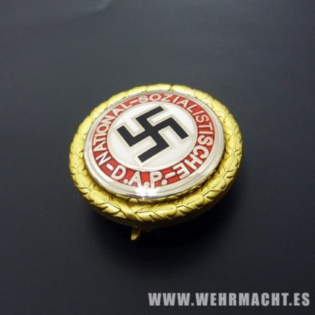 The Golden Party Badge of the N.S.D.A.P.