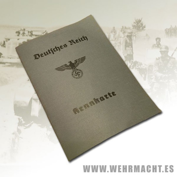 Identity card of the Wehrmacht soldier