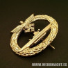 U-Boat Badge in Gold with Diamonds