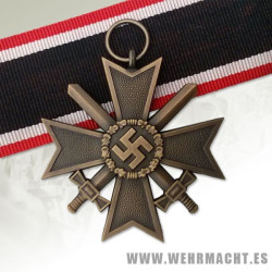 Cruz de merito de guerra 2ª clase con espadas