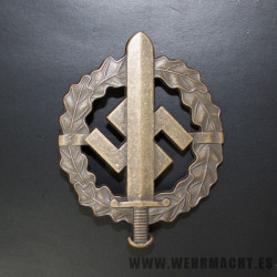 S.A. Sports badge in bronze