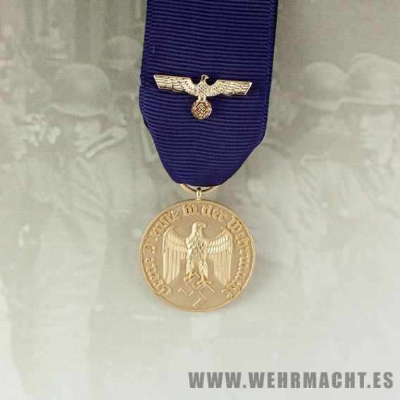 Medalla 12 años de servicio Wehrmacht