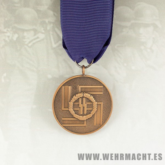 Medalla 8 años de servicio Waffen SS