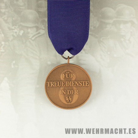 Medalla 8 años de servicio Waffen SS