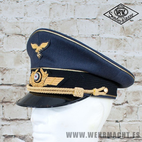 Gorra de plato Luftwaffe para Generales - EREL®