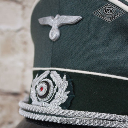 Gorra de plato Wehrmacht para Oficial de Infanteria - EREL®