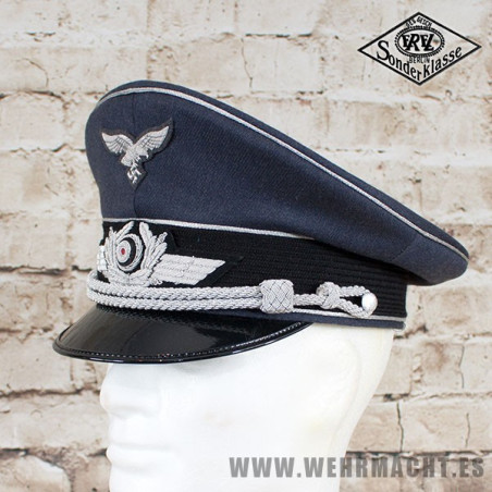 Gorra de plato Luftwaffe para Oficiales - EREL®
