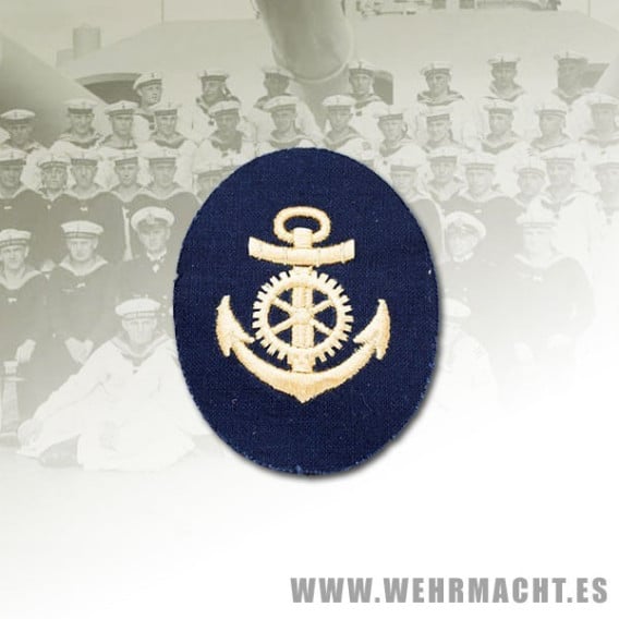 Distintivo Kriegsmarine, Sargento Maquinas (Algodón) Distintivo Kriegsmarine, Sargento Maquinas (Algodón)