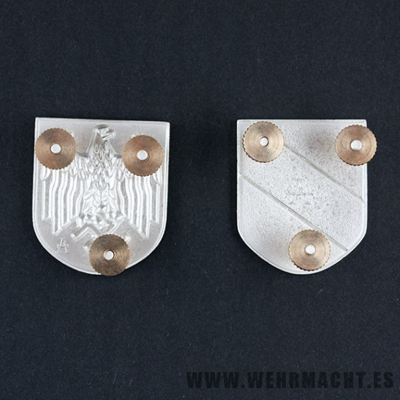 Salacot del "Afrika Korps", Insignias