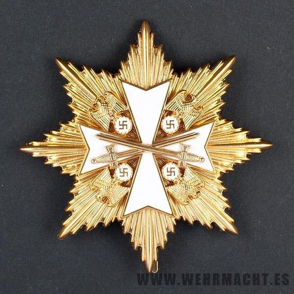 Golden Grand Cross of the Order of the German Eagle Wehrmacht.es