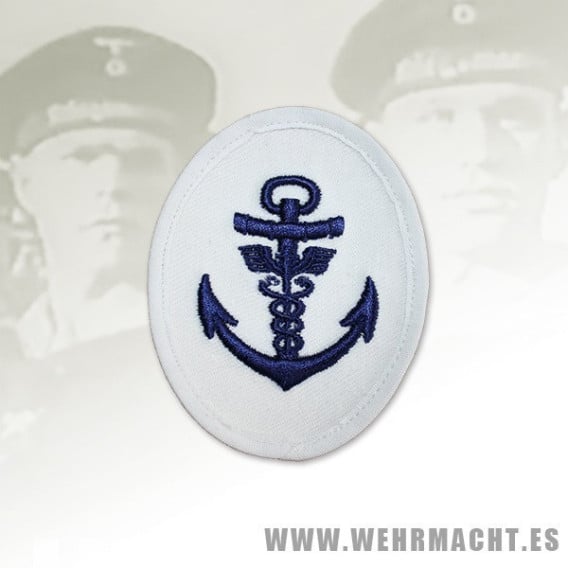 Distintivo Kriegsmarine, Sargento Administrativo (Algodón Blanco) Distintivo Kriegsmarine, Sargento Administrativo (Algodón Blanco)