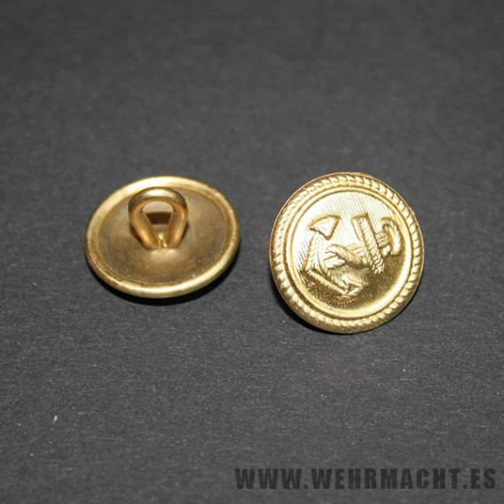 16mm Small Kriegsmarine Buttons