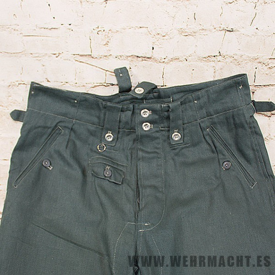German M42 Trousers. Drill