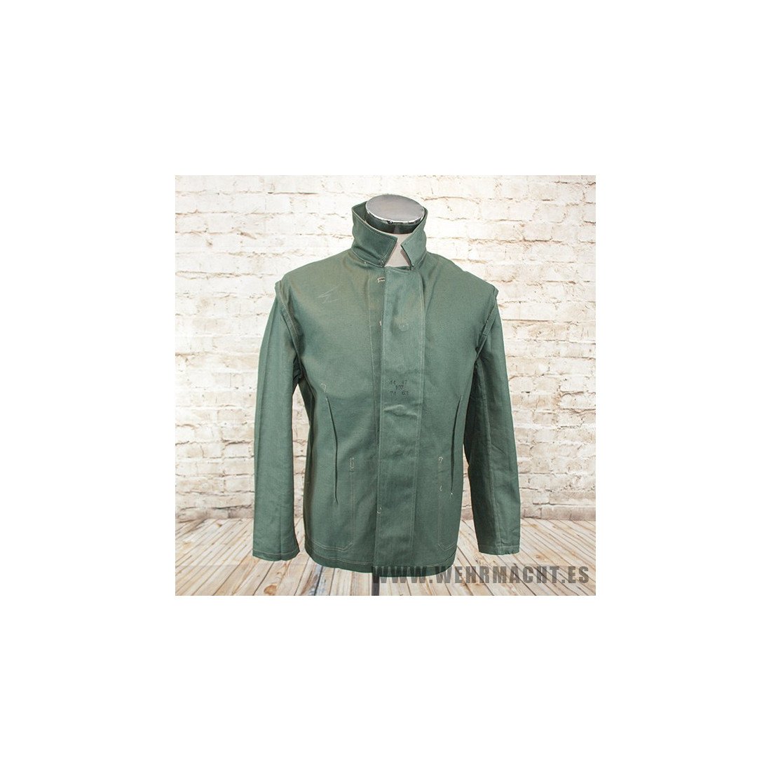s*1様 30〜40's Luftwaffe Drillich Jacket Luftwaffe white 'Drillich' work outfit jacket and trousers
