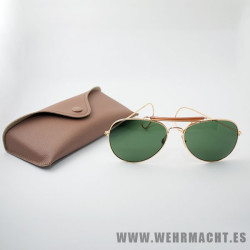 Gafas de sol estilo 'Aviator' (Verdes)