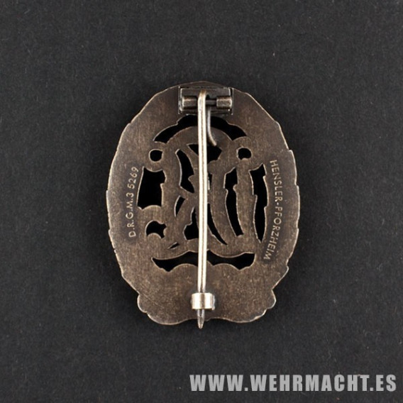 Distintivo de Deportes (Bronce 2ª Modelo)