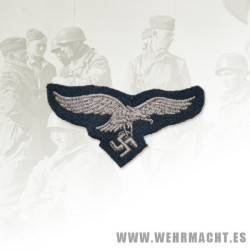 Luftwaffe enlisted mans cloth embroidered cap eagle