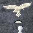 M43 Cap : Luftwaffe mans insignia + Sewing