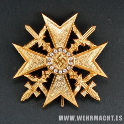 Spanish Cross in Gold and Diamonds