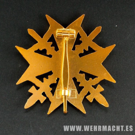 Spanish Cross in Gold and Diamonds