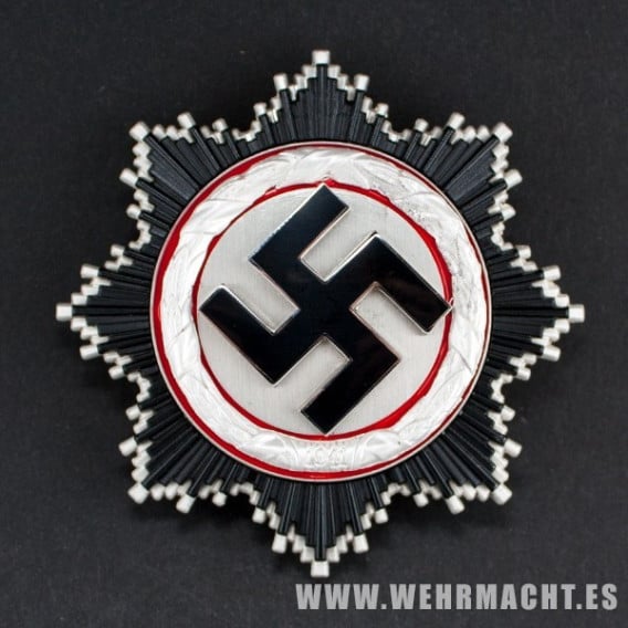 Cruz Alemana en Plata (Deutsche Kreuz)