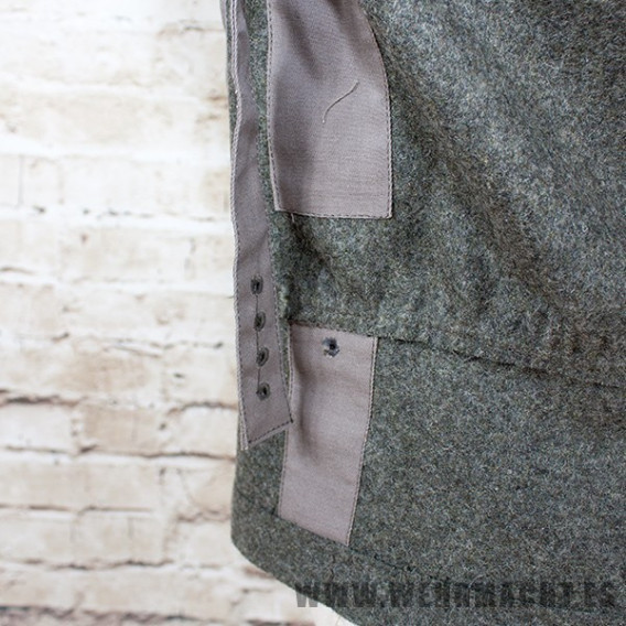 SS Feldbluse M44 lana final de guerra