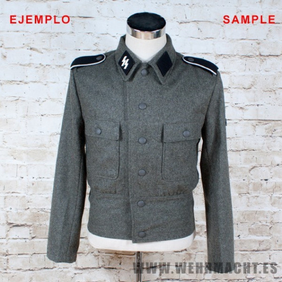 SS Feldbluse M44 lana final de guerra