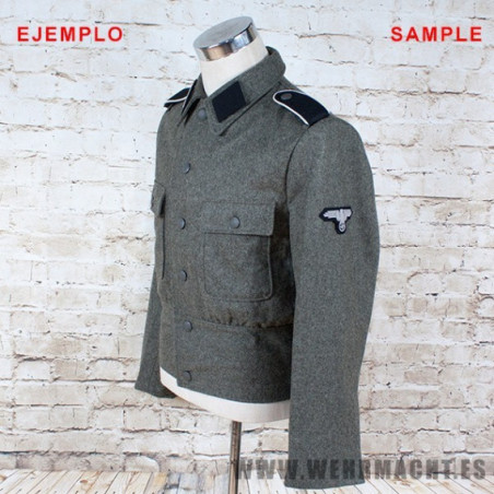 SS Feldbluse M44 lana final de guerra