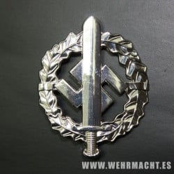 S.A. Sports badge in Silver