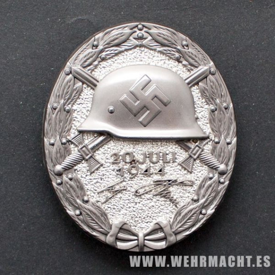 Wound Badge 20 July 1944 in Black