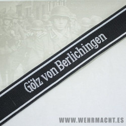 «Götz von Berlichingen» EM Cuff Title