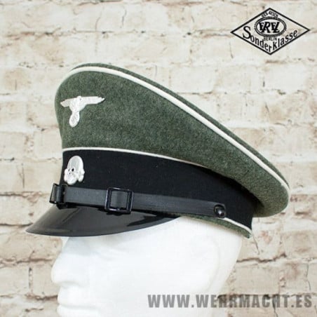 Gorra de plato Waffen-SS Tropa y Suboficiales - EREL